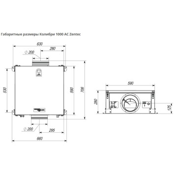 VentMachine Colibri 1000 AC Z3-1