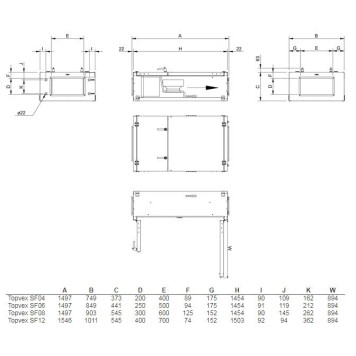 Systemair Topvex SF04 HWL-1