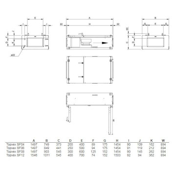 Systemair Topvex SF12 HWL-2
