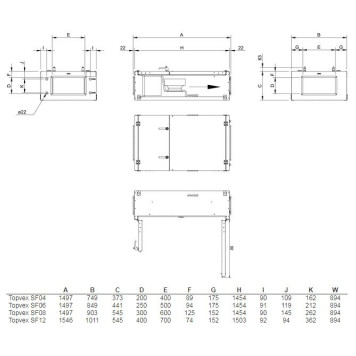 Systemair Topvex SF04 HWH-2